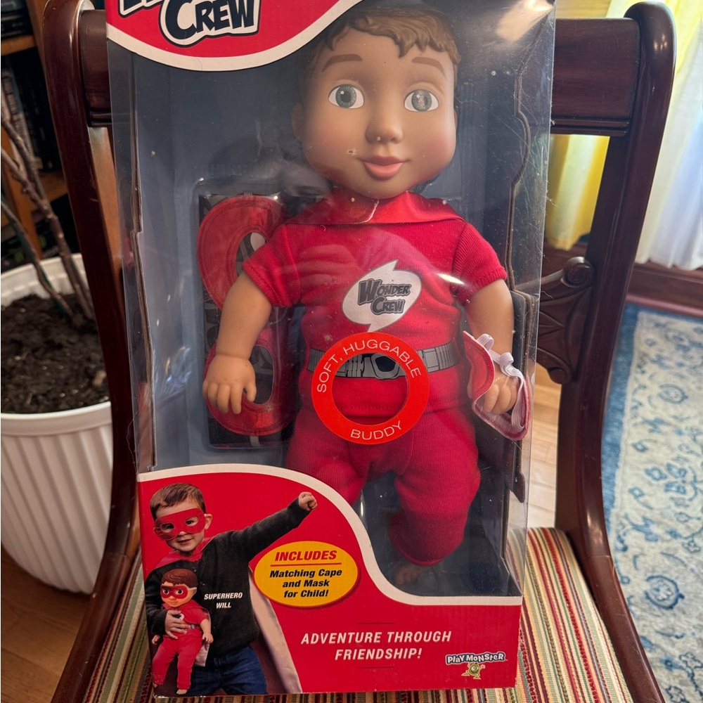 Soft Huggable Buddy Doll - Red
